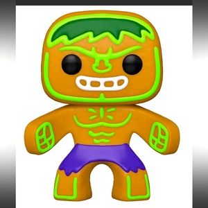 This is the standard size marvel gingerbread Hulk #935